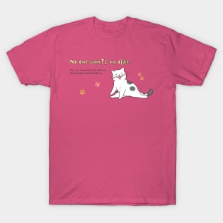 Cute cat illustration T-Shirt